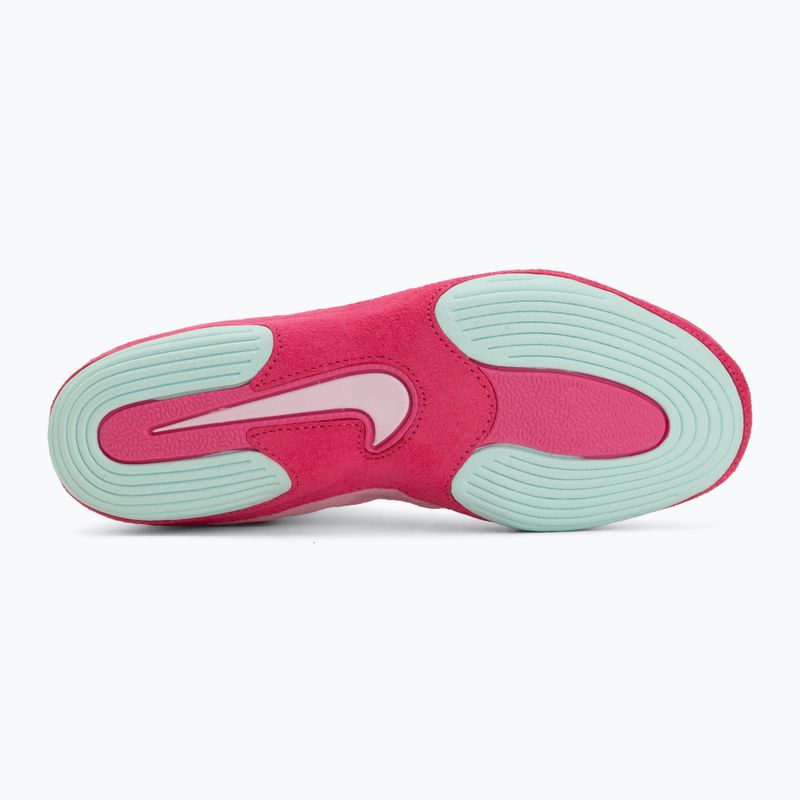 Încălțăminte de lupte Nike Inflict 4 pink foam/desert pink/pink rise/rrtic green 4