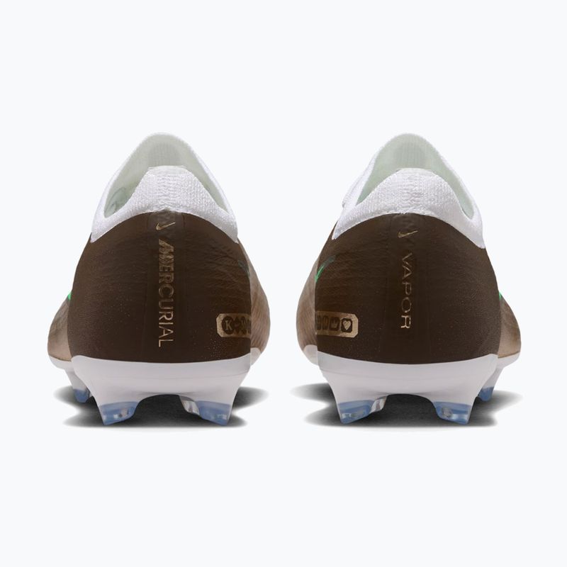 Încălțăminte de fotbal pentru copii Nike Jr. Vapor 17 Pro "Kylian Mbappé" Metallic Gold/Green Glow 2
