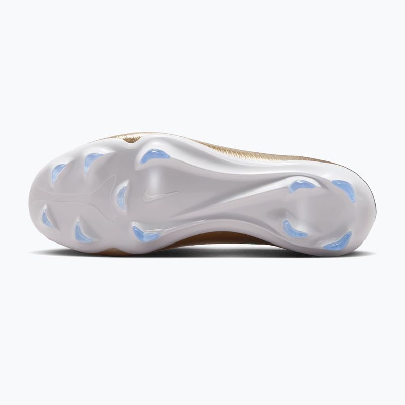 Încălțăminte de fotbal pentru copii Nike Jr. Vapor 17 Pro "Kylian Mbappé" Metallic Gold/Green Glow 4