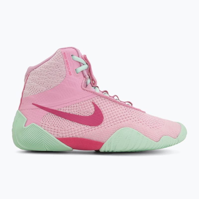 Încălțăminte de lupte Nike Tawa pink foam/pink rise/arctic green/desert pink 2