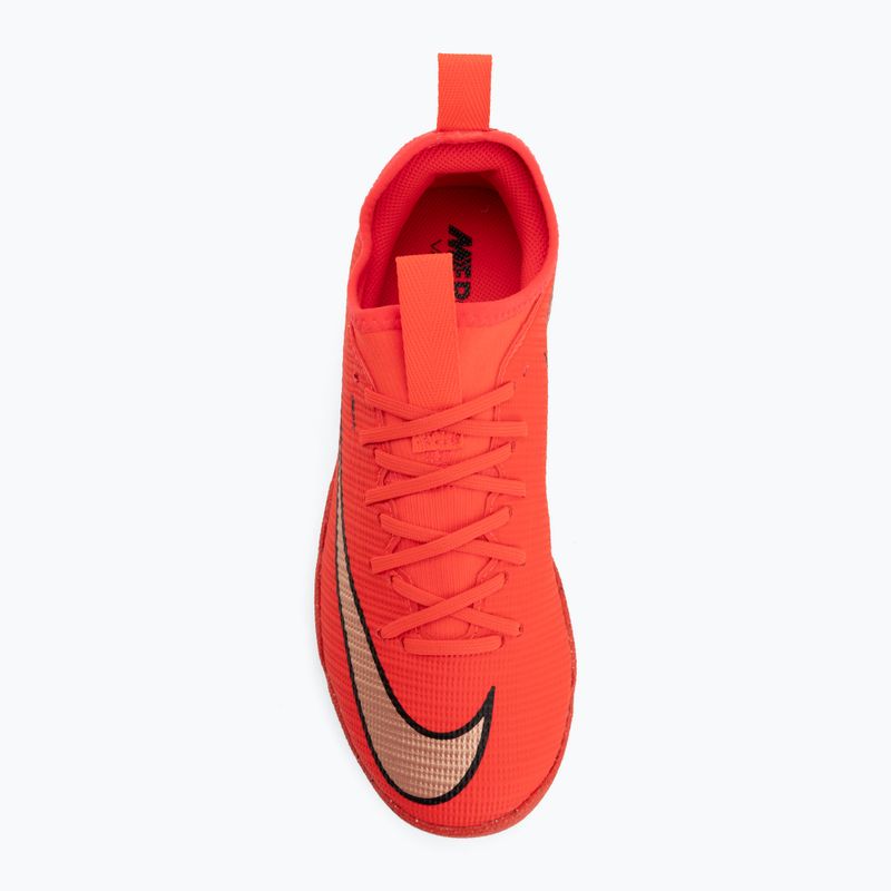 Încălțăminte de fotbal pentru copii Nike Jr. Mercurial Vapor 17 Academy bright crimson/blur 5