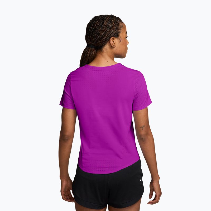 Tricou de alergare pentru femei Nike AeroSwift Dri-Fit ADV vivid purple/purple pulse 2