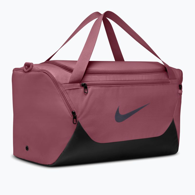 Geantă de antrenament Nike Brasilia 40 l pink smoke/black/gridiron 3