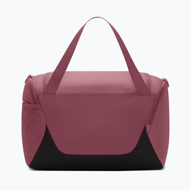 Geantă de antrenament Nike Brasilia Duffel Extra Small 24 l pink smoke/black/gridiron 2