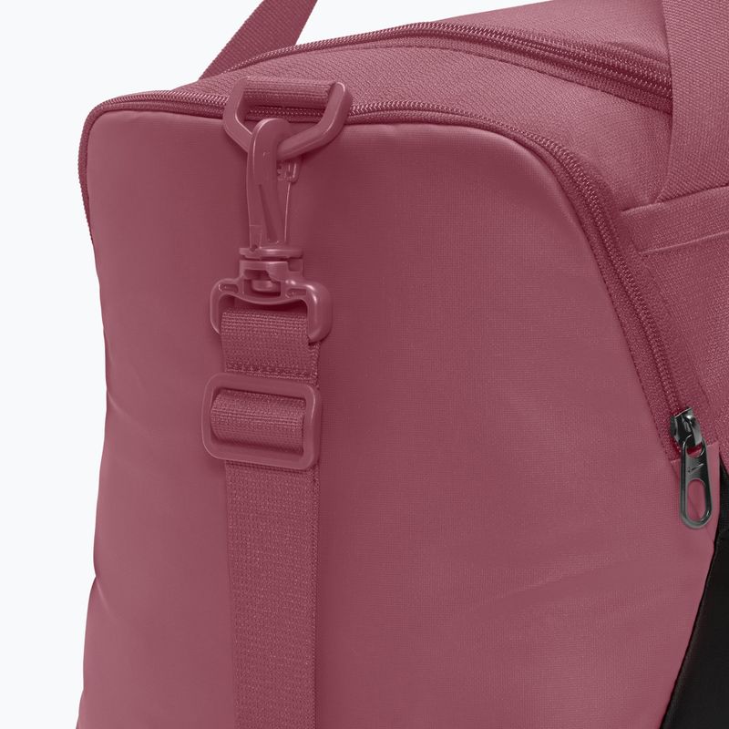 Geantă de antrenament Nike Brasilia Duffel Extra Small 24 l pink smoke/black/gridiron 9