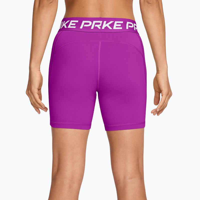 Pantaloni scurți pentru femei Nike Pro 365 vivid purple/white 2