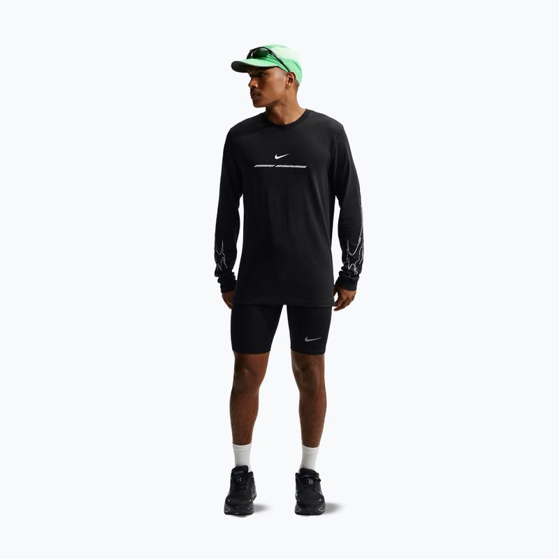 Longsleeve de alergare pentru bărbați Nike Dri-Fit black 2