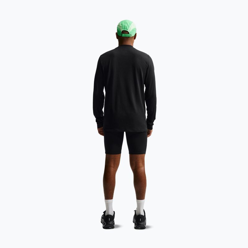 Longsleeve de alergare pentru bărbați Nike Dri-Fit black 3