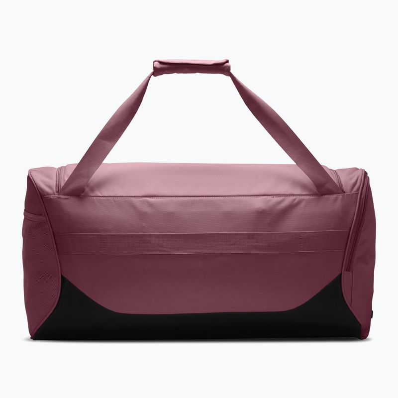 Geantă de antrenament Nike Brasilia 60 l pink smoke/black/gridiron 3