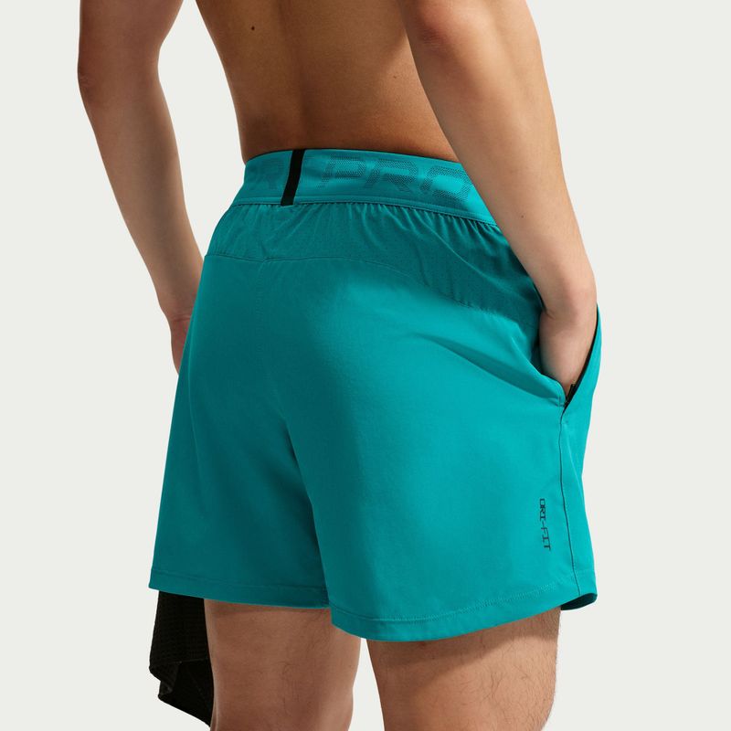 Pantaloni scurți pentru bărbați Nike Pro Training Dri-Fit 6" energy/bright spruce 5