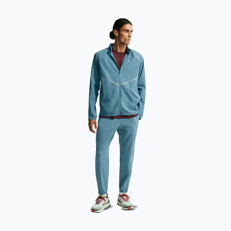 Pantaloni de alergare pentru bărbați Nike Miler Dri-Fit Woven smokey blue/cerulean 2