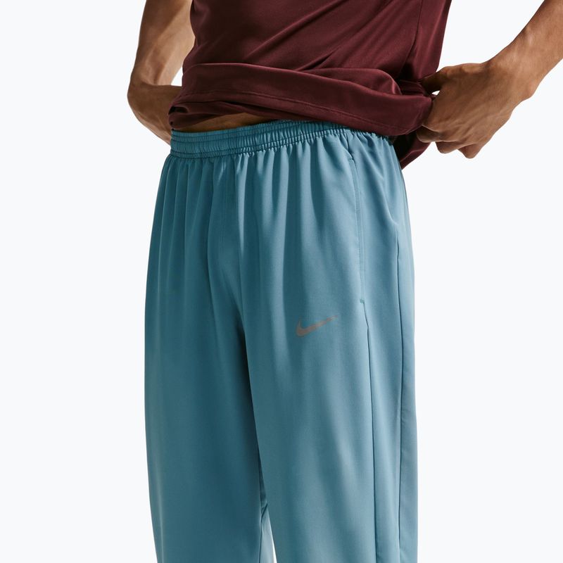 Pantaloni de alergare pentru bărbați Nike Miler Dri-Fit Woven smokey blue/cerulean 4