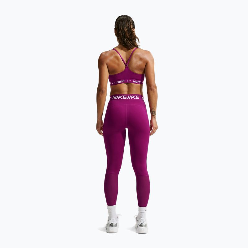 Sutien de antrenament pentru femei Nike Dri-Fit Indy Light Support true berry 3