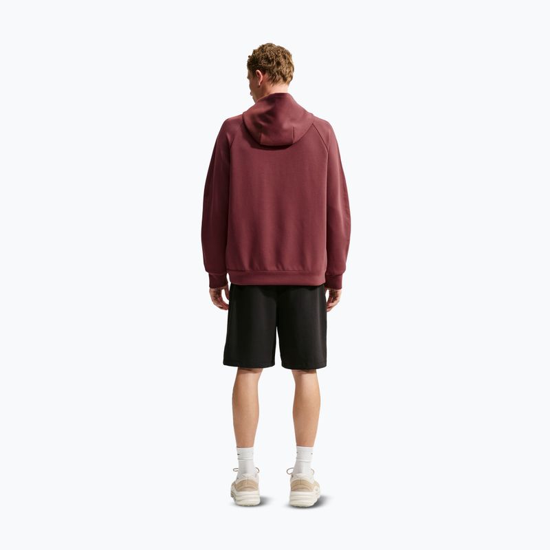 Bluză de antrenament pentru bărbați Nike 24.7 ImpossiblySoft Light Boulder/Black/Burgundy Crush 3