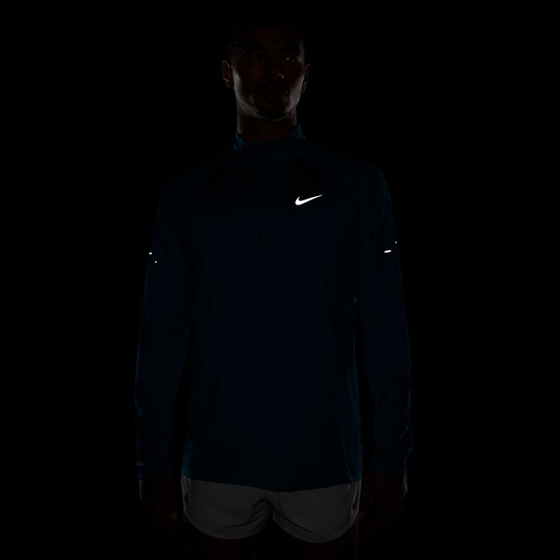 Bluză de alergare pentru bărbați Nike Stride 1/4 Zip Dri-Fit bright spruce 4