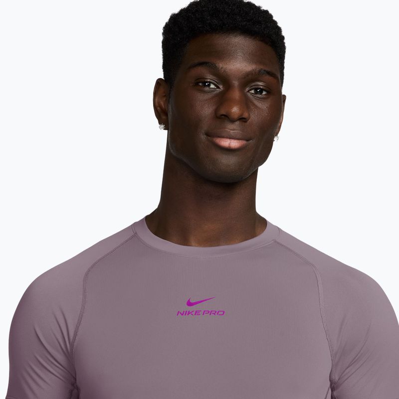 Tricou de antrenament bărbați Nike Pro Training Dri-Fit purple smoke/light violet ore/vivid purple 3