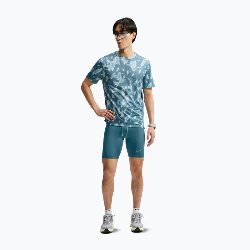 Pantaloni scurți de alergare pentru bărbați Nike Fast Dri-Fit Brief Lined 1/2 Tight smokey blue 2