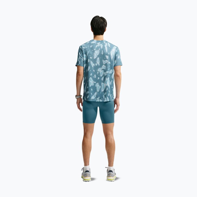 Pantaloni scurți de alergare pentru bărbați Nike Fast Dri-Fit Brief Lined 1/2 Tight smokey blue 3