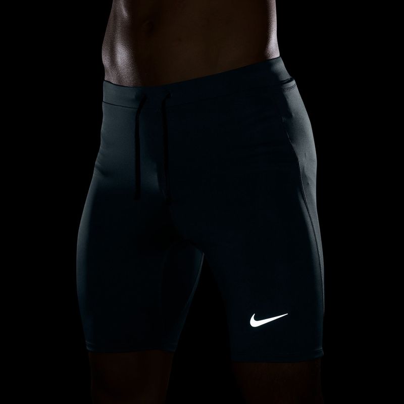 Pantaloni scurți de alergare pentru bărbați Nike Fast Dri-Fit Brief Lined 1/2 Tight smokey blue 7