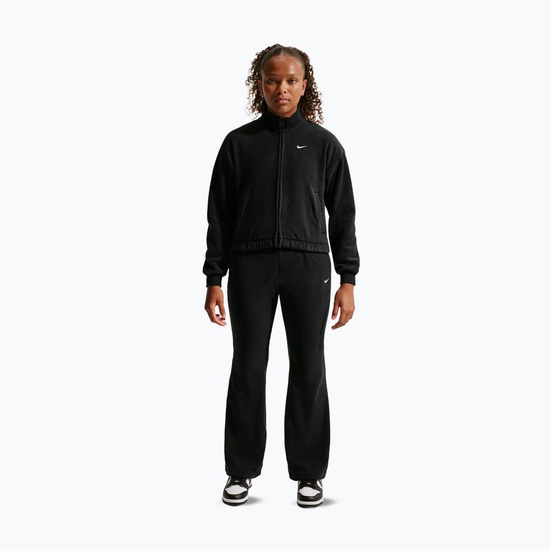 Bluză fleece pentru copii Nike Sportswear black/white 2