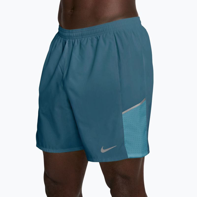 Pantaloni scurți pentru bărbați Nike Miler Dri-Fit 7" smokey blue/cerulean 3