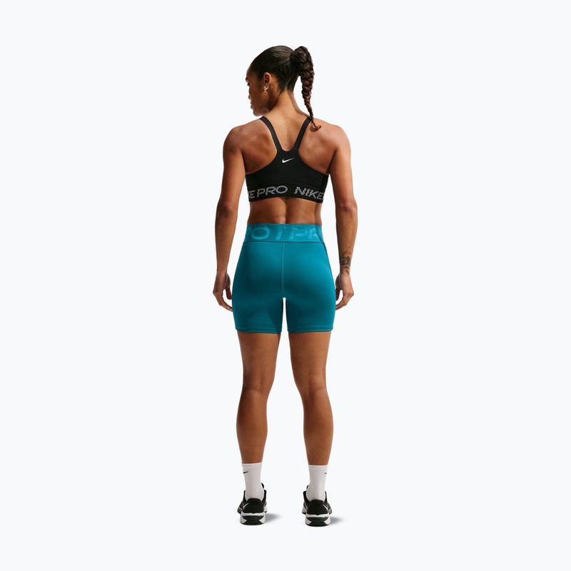 Pantaloni scurți de antrenament pentru femei Nike Pro Sculpt bright spruce/bright spruce 3