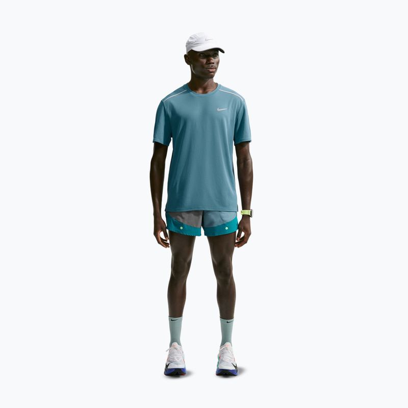 Tricou de alergare pentru bărbați Nike Miler Dri-Fit UV smokey blue 2