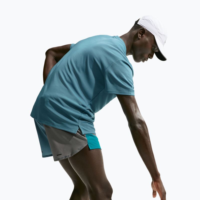 Tricou de alergare pentru bărbați Nike Miler Dri-Fit UV smokey blue 6