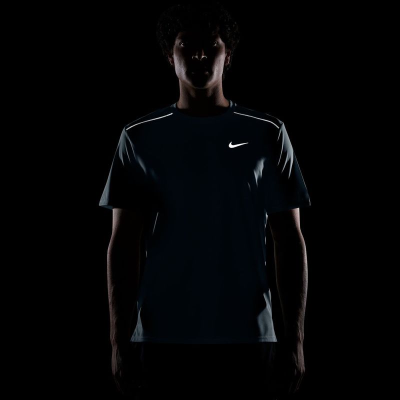 Tricou de alergare pentru bărbați Nike Miler Dri-Fit UV smokey blue 7