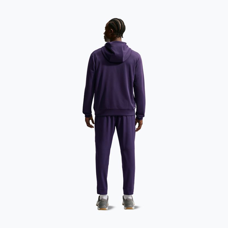 Pantaloni pentru bărbați Nike Unlimited Dri-Fit Zippered Cuff Purple Dynasty/Black/Purple Dynasty 3