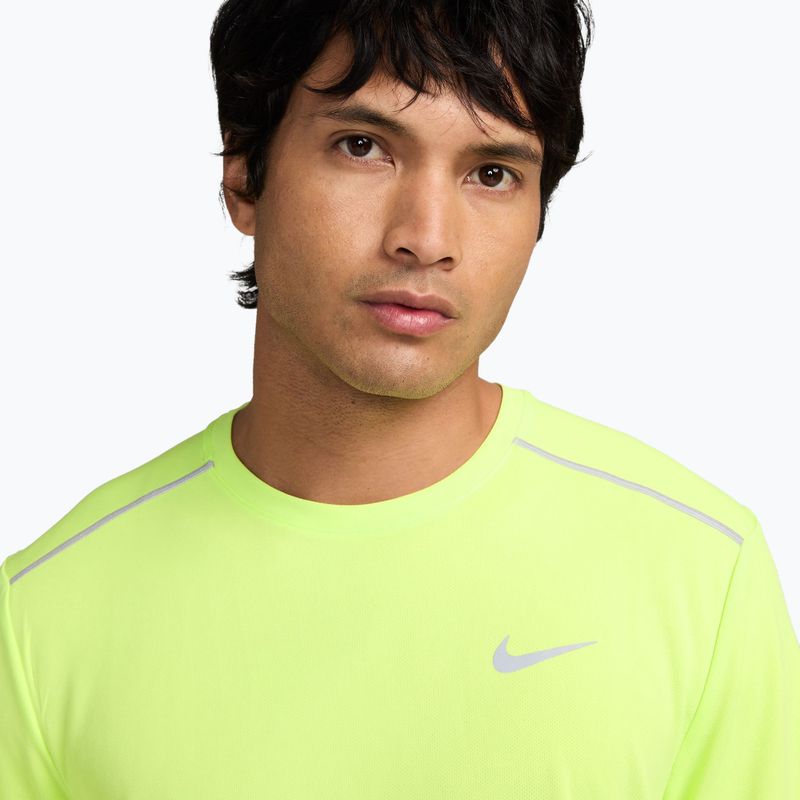 Tricou de alergare pentru bărbați Nike Miler Dri-Fit UV light lemon twist 3
