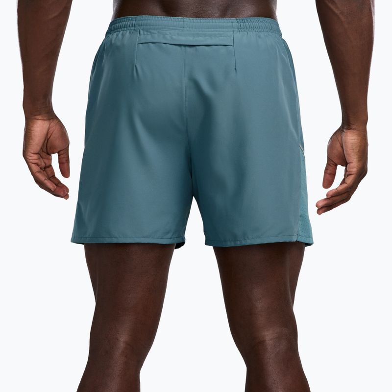 Pantaloni scurți de alergare pentru bărbați Nike Miler Dri-Fit 2in1 5" IF2044 smokey blue/cerulean 2