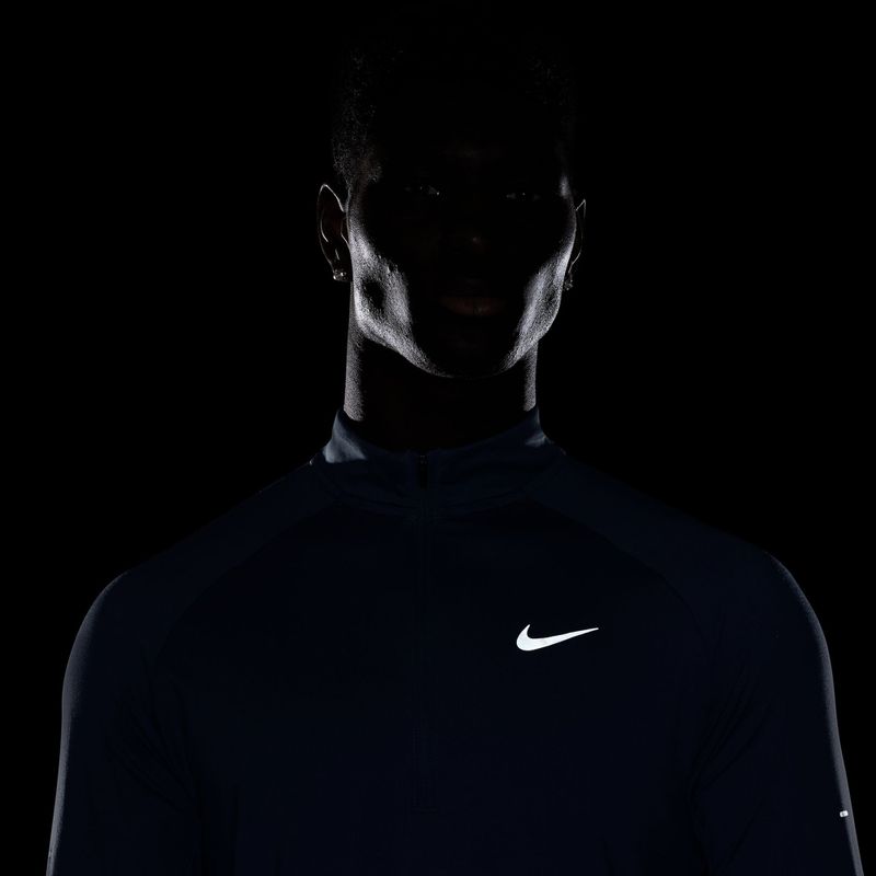 Bluză de alergare pentru bărbați Nike Stride 1/4 Zip Dri-Fit new slate 7