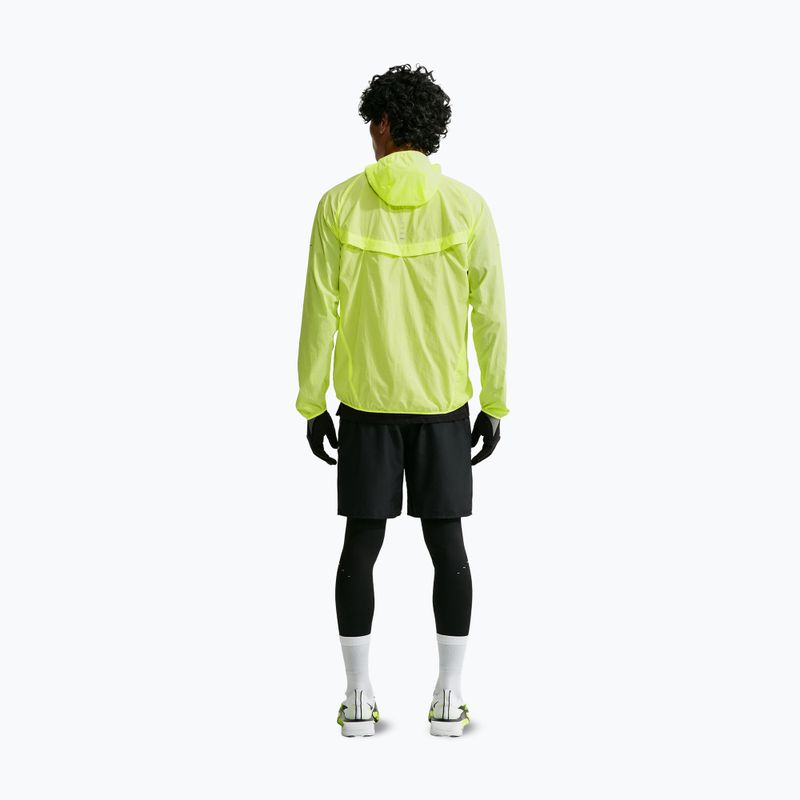 Geacă de alergare pentru bărbați Nike Stride Repel UV light lemon twist 3
