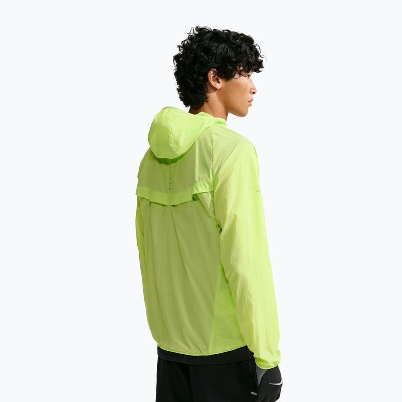 Geacă de alergare pentru bărbați Nike Stride Repel UV light lemon twist 5