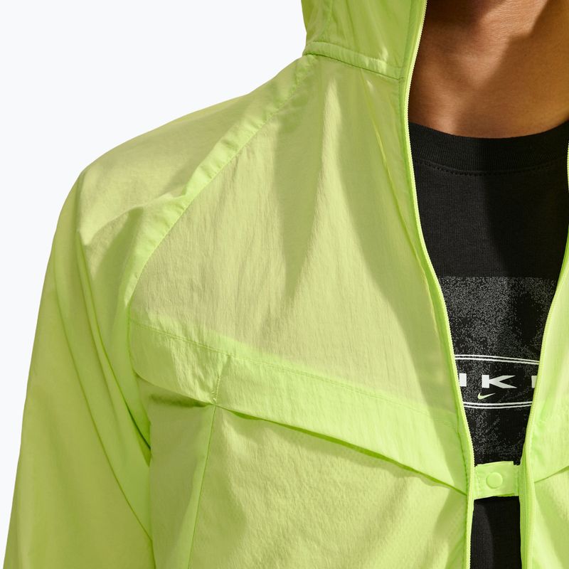 Geacă de alergare pentru bărbați Nike Stride Repel UV light lemon twist 8