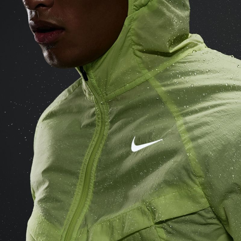 Geacă de alergare pentru bărbați Nike Stride Repel UV light lemon twist 10
