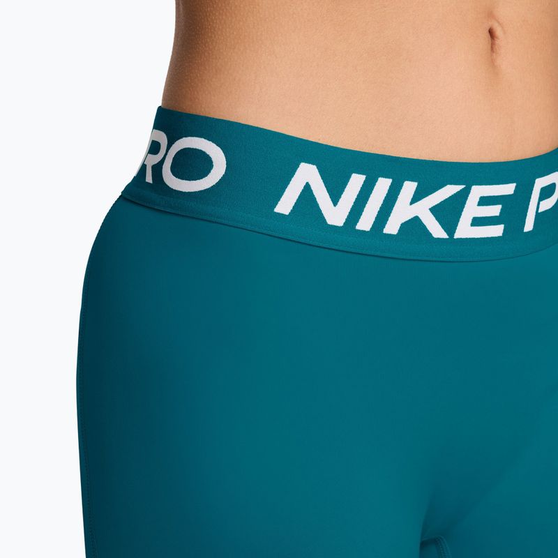 Pantaloni scurți pentru femei Nike Pro 365 bright spruce/white 4