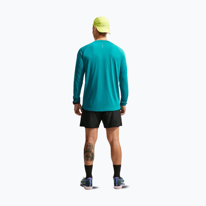 Longsleeve de alergare pentru bărbați Nike Stride bright spruce 3
