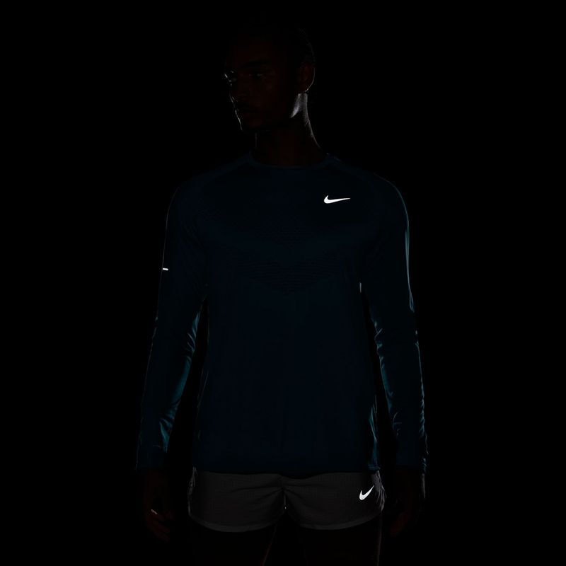 Longsleeve de alergare pentru bărbați Nike Stride bright spruce 6