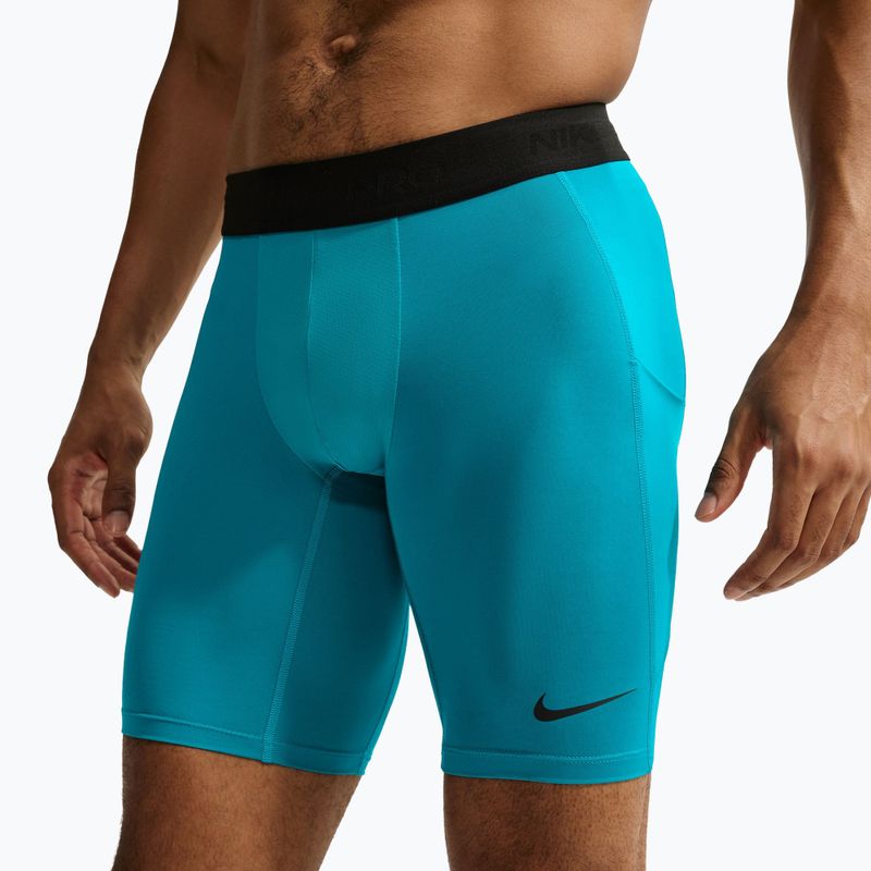 Pantaloni scurți de antrenament pentru bărbați Nike Pro Dri-Fit Fitness Long energy/black 5