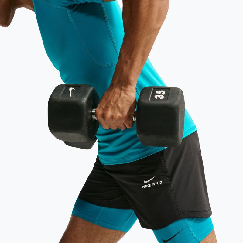 Pantaloni scurți de antrenament pentru bărbați Nike Pro Dri-Fit Fitness Long energy/black 7