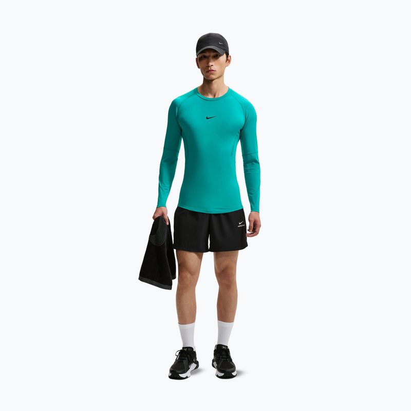 Longsleeve de antrenament pentru bărbați Nike Pro Dri-Fit Tight Fitness energy/black 2