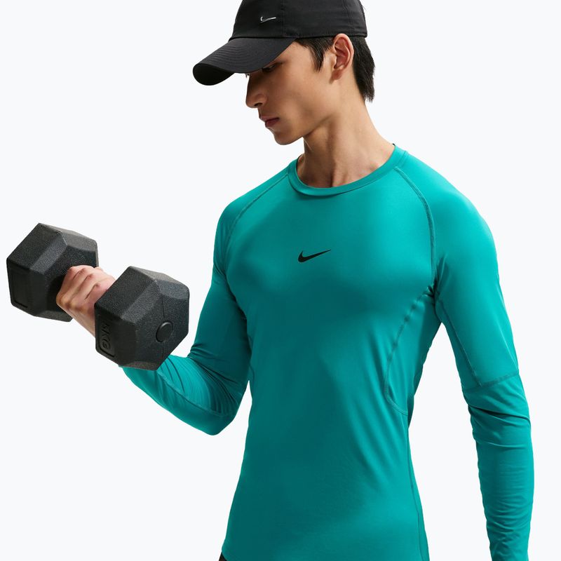 Longsleeve de antrenament pentru bărbați Nike Pro Dri-Fit Tight Fitness energy/black 6