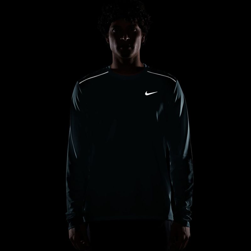 Longsleeve de alergare pentru bărbați Nike Miler Dri-Fit UV smokey blue 7