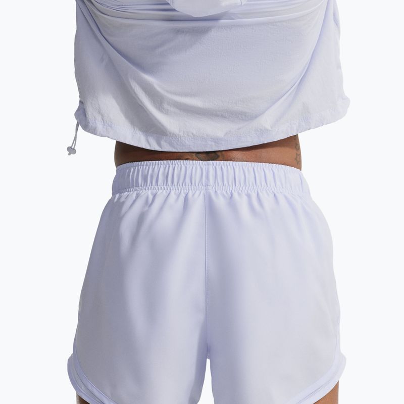 Pantaloni scurți de alergare pentru femei Nike Tempo Dri-Fit Mid-Rise palest purple 6