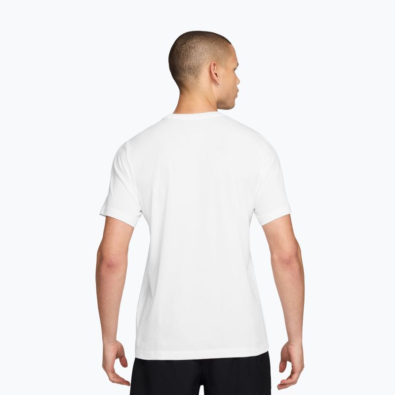 Tricou de alergare pentru bărbați Nike Dri-Fit Running T-Shirt white/mystic dates 2