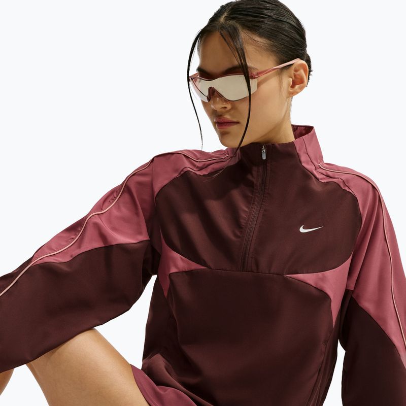 Geacă de alergare pentru femei Nike Tempo mystic dates/pink smoke/rust pink/peony 5