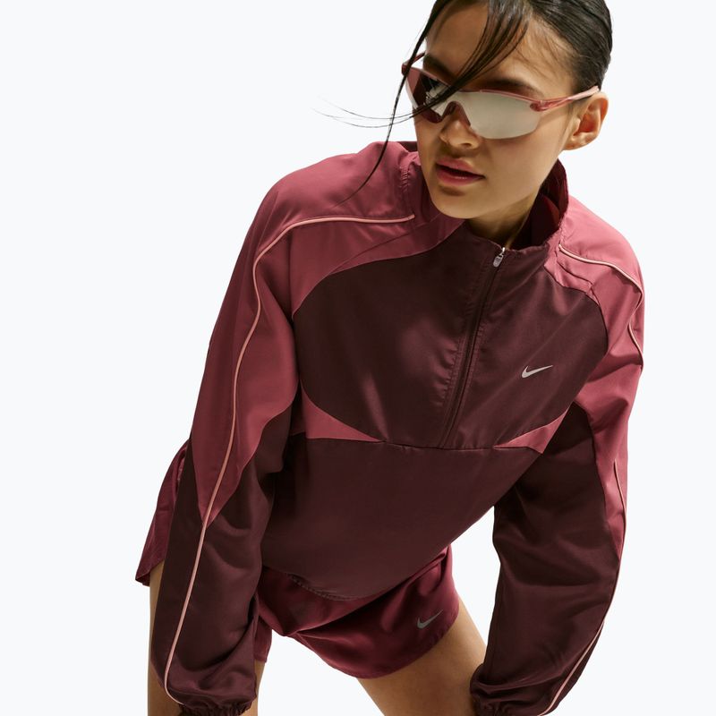 Geacă de alergare pentru femei Nike Tempo mystic dates/pink smoke/rust pink/peony 6