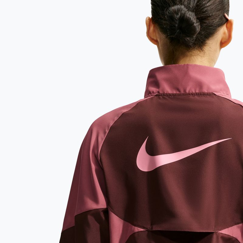Geacă de alergare pentru femei Nike Tempo mystic dates/pink smoke/rust pink/peony 7